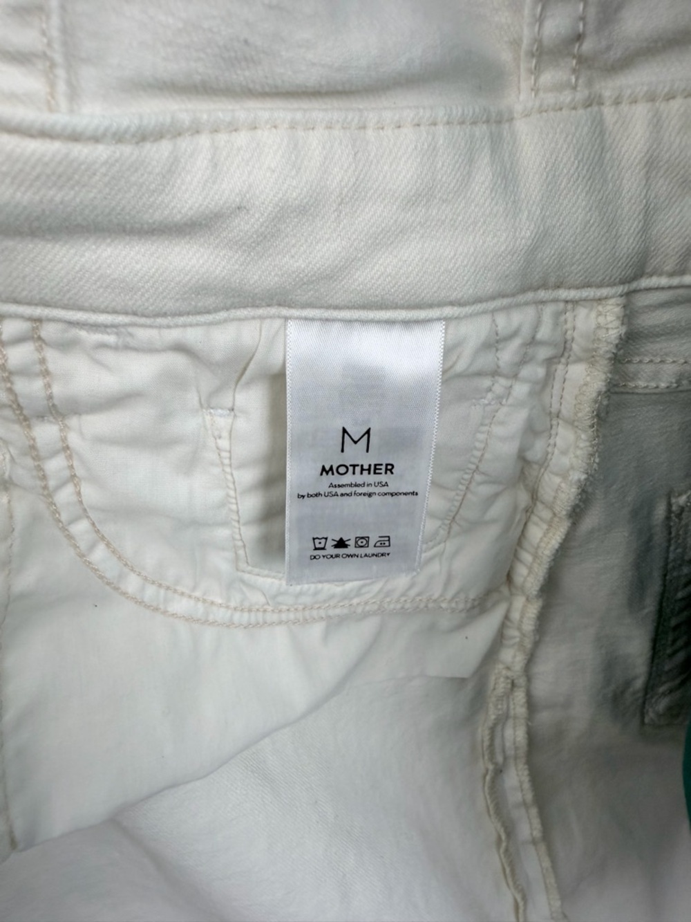 Mother White Denim Dress - Picture 8 of 14